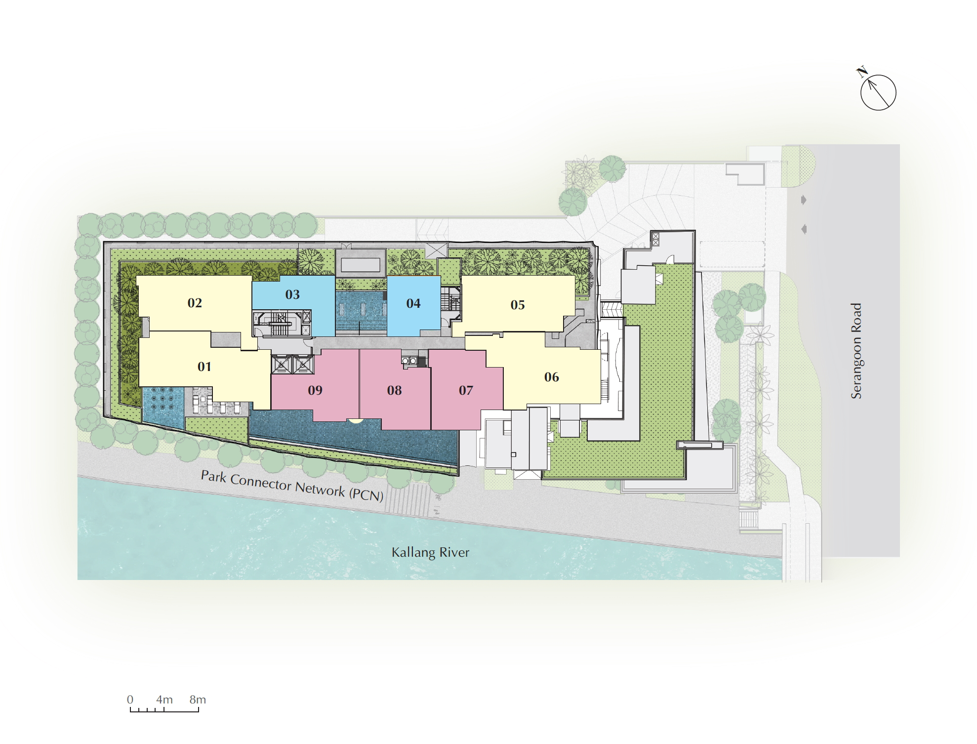Jui Residences Site Plan